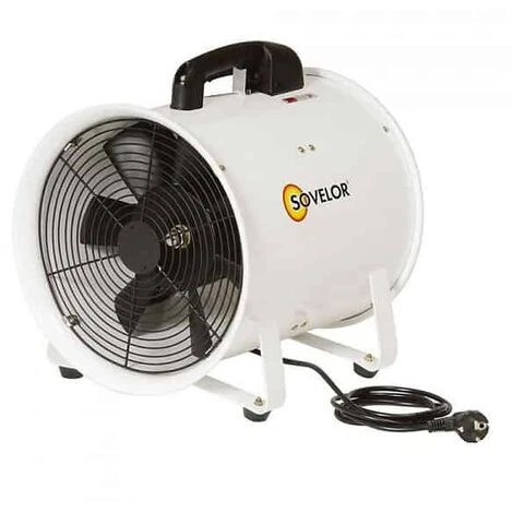 SOVELOR Ventilateur Extracteur Hélicoïde Portable 3900 M³/h - V300 3 SOVELOR Ventilateur Extracteur Hélicoïde Portable 3900 M³/h - V300