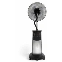 Ventilateur Brumisateur 90w 136cm Noir Et Gris - Livoo - Dom385