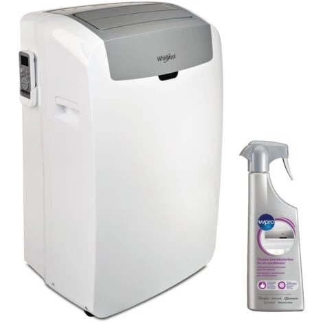 WHIRLPOOL Climatiseur Mobile Monobloc Réversible Pompe à Chaleur Pour Surface 25m2 3 WHIRLPOOL Climatiseur Mobile Monobloc Réversible Pompe à Chaleur Pour Surface 25m2
