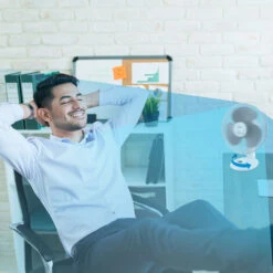 Suntec Ventilateur De Table COOLBREEZE 2500 TV Ø 25 Cm, Silencieux, 2 Vitesses, Puissance Max. 20 W -Climatiseur Et Ventilateur 19322963 5