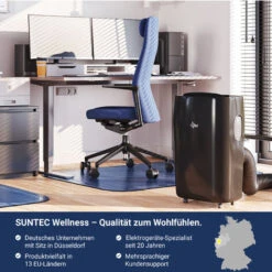 SUNTEC Climatiseur Mobile PROGRESS 9.000 Eco R290, Climatiseur Portable 3 En 1 (2,6 KW) 80 M³/ 34 M² (9.000 BTU) [Classe énergétique A] -Climatiseur Et Ventilateur 19322981 5