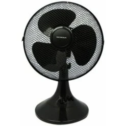 Ventilateur De Table Noir Tecnolux - Diamètre 40 Cm