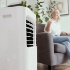 Rafraîchisseur D’Air Portable 10L, Ventilateur, Humidificateur, 3 Vitesses, Affichage LED & Télécommande, Minuterie Et Oscillation Pro Breeze 9 Rafraîchisseur D’Air Portable 10L, Ventilateur, Humidificateur, 3 Vitesses, Affichage LED & Télécommande, Minuterie Et Oscillation Pro Breeze -Climatiseur Et Ventilateur 19849871 3