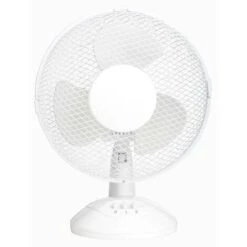 Basetech Ventilateur De Table 30 W (Ø X H) 270 Mm X 460 Mm Blanc