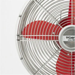 H.KOENIG JOE50 Ventilateur Design Métal Rouge -Climatiseur Et Ventilateur 25614374 5