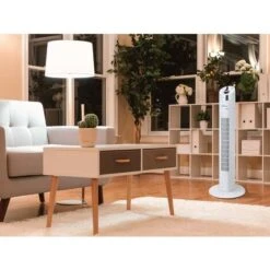 Ventilateur Tour Silencieux De 40W Avec 3 Vitesses Et Oscillation Automatique -Climatiseur Et Ventilateur 33493812 3