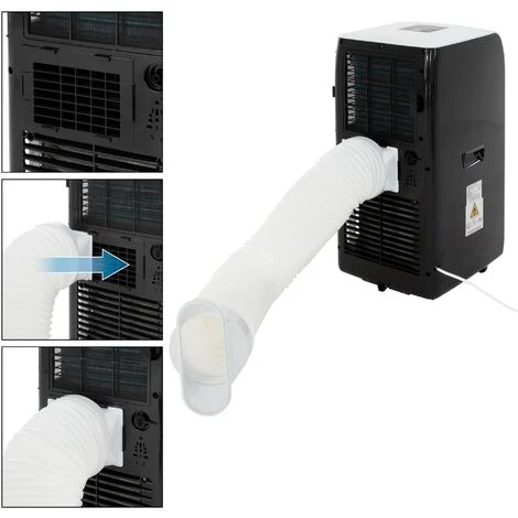 Climatiseur Mobile 9000 BTU 2600W Ventilateur Refroidisseur 4en1 + Télécommande 7 Climatiseur Mobile 9000 BTU 2600W Ventilateur Refroidisseur 4en1 + Télécommande – Image 5