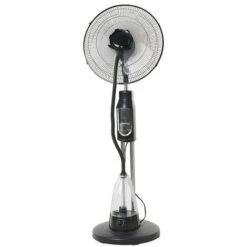 Ventilateur Brumisateur Rotatif Noir