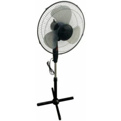 Ventilateur Sur Pied - Couleur : Noir