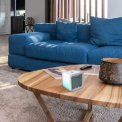 Mini Climatiseur Portable Silencieux - Ventilateur Mobile 3 Vitesses - Réservoir Eau 650mL - LED 7 Couleurs - USB -Climatiseur Et Ventilateur 43632289 5