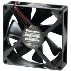 Panasonic ASFN96371 Ventilateur Axial 12 V/DC 96.6 M³/h (L X L X H) 92 X 92 X 25 Mm