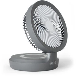 Mini-ventilateur USB Eldstad, Batterie 4000 MAh, Ventilateur De Table, 4 Vitesse -Climatiseur Et Ventilateur 52050664 2