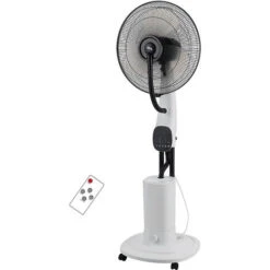Ventilateur Brumisateur Mazda Futura - 3,3L - 40cm - Avec Télécommande - Blanc