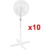 Ventilateur Sur Pied Easymate RD 40 3 Vitesses Pied Réglable 80 à 100 Cm Tête Inclinable - Lot De 10 1 Ventilateur Sur Pied Easymate RD 40 3 Vitesses Pied Réglable 80 à 100 Cm Tête Inclinable - Lot De 10 -Climatiseur Et Ventilateur 58047995 1