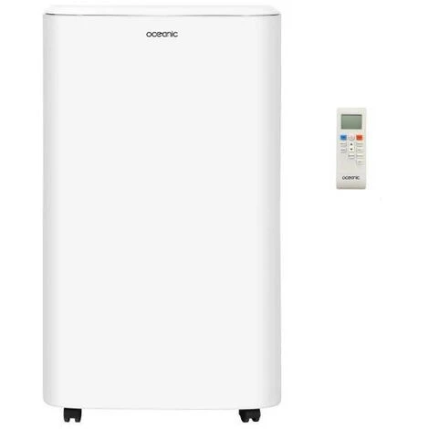 Climatiseur Monobloc Réversible Mobile OCEANIC - 3500 W - 12000 BTU - Chaud/Froid - Programmable - Classe énergétique A 4 Climatiseur Monobloc Réversible Mobile OCEANIC - 3500 W - 12000 BTU - Chaud/Froid - Programmable - Classe énergétique A – Image 2