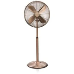Ventilateur Sur Pied Tristar VE-5971, 40,64 Cm, Metal, Finition En Cuivre