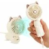 Mini Ventilateur Portable Avec Batterie Rechargeable Et 3 Vitesses, Ventilateur Pliable Personnel Mignon BF