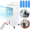 Froadp 80W Climatiseur Portatif Climatisation Mobile Sans Tuyau D'échappement Ventilateur D’humidification 3 En 1 Refroidisseur D'air Avec Télécommande Et Minuterie (Capacité De 6 Litres)