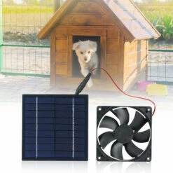 SEENLIN Ventilateur Alimenté Par Panneau Solaire, Ventilateur Solaire 5W 6V, étanche IP65, Sur Le Toit De La Serre De La Caravane, Du Poulailler Et Du Chien 11 SEENLIN Ventilateur Alimenté Par Panneau Solaire, Ventilateur Solaire 5W 6V, étanche IP65, Sur Le Toit De La Serre De La Caravane, Du Poulailler Et Du Chien -Climatiseur Et Ventilateur 75561558 5