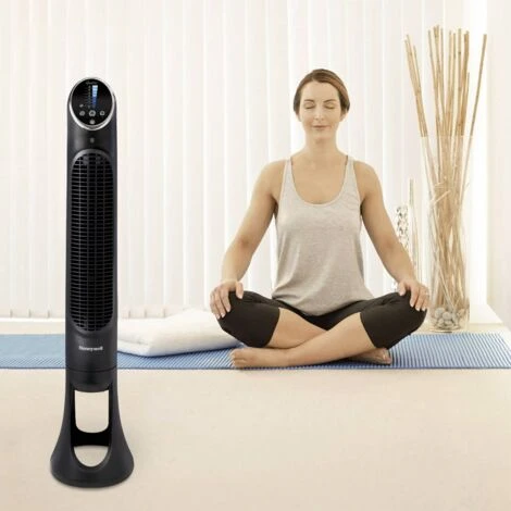Ventilateur Colonne Honeywell AIDC HYF290E4 30 W (Ø X H) 25 Cm X 102 Cm Noir 4 Ventilateur Colonne Honeywell AIDC HYF290E4 30 W (Ø X H) 25 Cm X 102 Cm Noir – Image 2
