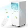Dalmo Climatiseur Mobile 3 En 1 Cool, 9000 BTU, Déshumidificateur, Écran Tactile, Module Nuit, Blanc- P09-9K -Climatiseur Et Ventilateur 87563713 1