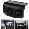OAAO Ventilateur D'extraction De Voiture à énergie Solaire, Ventilateur De Radiateur De Voiture, Ventilateur De Radiateur D'échappement D'aérateur -Climatiseur Et Ventilateur 87915785 1