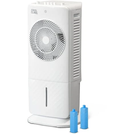 Rafraichisseur D'air Oscillant 65 W - 5.5L - Ventilateur - Humidificateur - Cool Clima 3 Rafraichisseur D'air Oscillant 65 W - 5.5L - Ventilateur - Humidificateur - Cool Clima