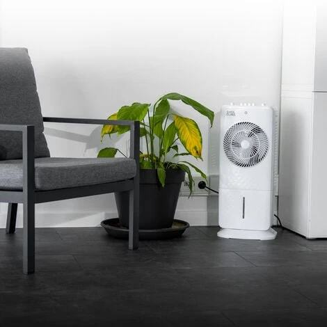 Rafraichisseur D'air Oscillant 65 W - 5.5L - Ventilateur - Humidificateur - Cool Clima 7 Rafraichisseur D'air Oscillant 65 W - 5.5L - Ventilateur - Humidificateur - Cool Clima – Image 5