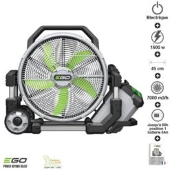 Ventilateur Brumisateur Sur Batterie EgoPower FN1800E
