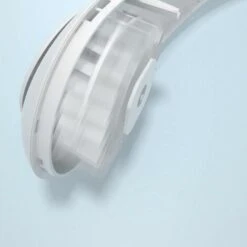 Ventilateur Nuque Portable,USB Ventilateur De Cou Avec Batterie 1200mAh,Ventilateur Mains Libres Sans Pale,3 Vitesses, Ventilateur Silencieux Réglable à 360°pour Bureau, Domicile,Voyage (Blanc) -Climatiseur Et Ventilateur 91838343 5