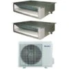 GREE CLIMATISEUR DUCTED DUAL SPLIT INVERTER 9+12 AVEC GWHD(24)NK6OO R-32 9000+12000 -Climatiseur Et Ventilateur 92465762 1