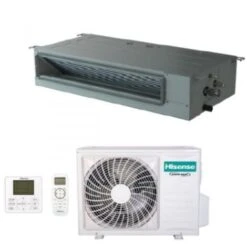 HISENSE INVERTER AIR CONDITIONER DUCTED 12000 BTU ADT35UX4RBL4 R-32 WI-FI OPTIONAL WITH REMOTE CONTROL AND WIRED - NEW