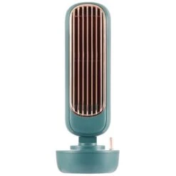 Climatiseur Portatif Usb Rétro Ventilateur De Tour Ventilateur De Refroidissement Par Eau Refroidisseur De Pulvérisation Humide Avec 3 Vitesses Pour La Chambre à Coucher De Bureau à Domicile