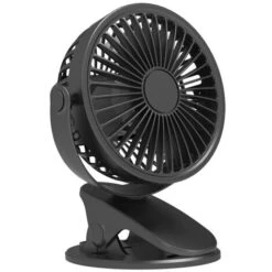 Petit Ventilateur à 3 Vitesses Avec Clip De Fixation Et Prise USB Adapté Aux Bureaux, Dortoirs D'étudiants