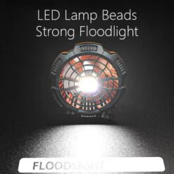 Ventilateur USB Vent De Camping Avec Lumière Portable Rechargeable MUMU -Climatiseur Et Ventilateur 99725834 4